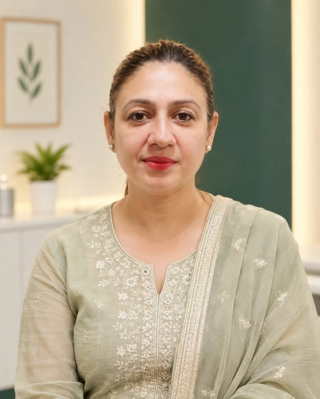 Dr. Raminder Azad Mahendra, BDS, MDS, at Mahendra's Dental Studio, Hyderabad