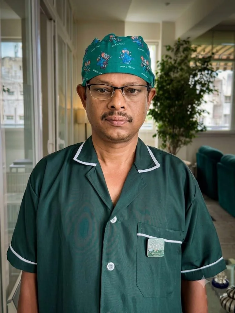Krishna Goud, Hygienist at Mahendra's Dental Studio, Hyderabad